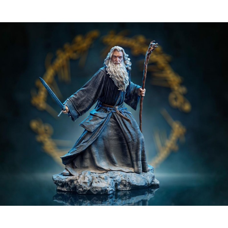 IRON STUDIOS LORD OF THE RINGS GANDALF BDS ART SCALE 1/10 STATUE FIGURE