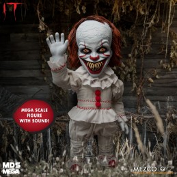 MEZCO TOYS MDS MEGA SCALE IT SINISTER PENNYWISE TALKING ACTION FIGURE