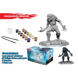 DUNGEONS AND DRAGONS NOLZUR'S ICE TROLL XL PAINT KIT MINIATURE WIZKIDS
