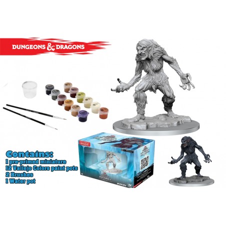 DUNGEONS AND DRAGONS NOLZUR'S ICE TROLL XL PAINT KIT MINIATURE