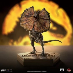 IRON STUDIOS JURASSIC PARK ICONS DILOPHOSAURUS STATUE FIGURE