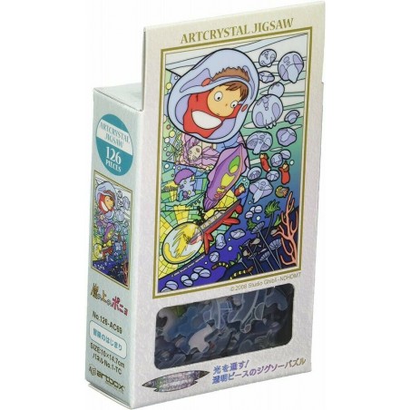 PONYO STAINED GLASS 126 PCS PUZZLE