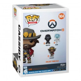 FUNKO POP! OVERWATCH 2 - CASSIDY BOBBLE HEAD KNOCKER FIGURE FUNKO