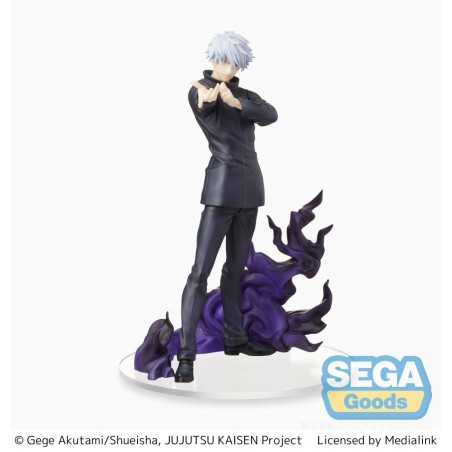 JUJUTSU KAISEN SATORU GOJO HOLLOW PURPLE SPM STATUA FIGURE
