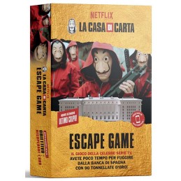 MS EDIZIONI LA CASA DI CARTA ESCAPE GAME - ITALIAN BOARDGAME