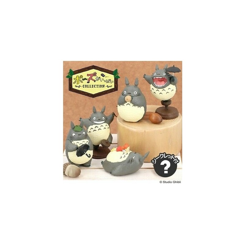 IL MIO VICINO TOTORO COLLECTION 02 DISPLAY SET 6 MINI FIGURES STUDIO GHIBLI