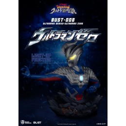BEAST KINGDOM ULTRAMAN ZERO LIGHT-UP BUST STATUE FIGURE