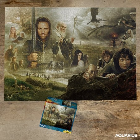 LORD OF THE RINGS 3000 PCS JIGSAW PUZZLE 80X112CM