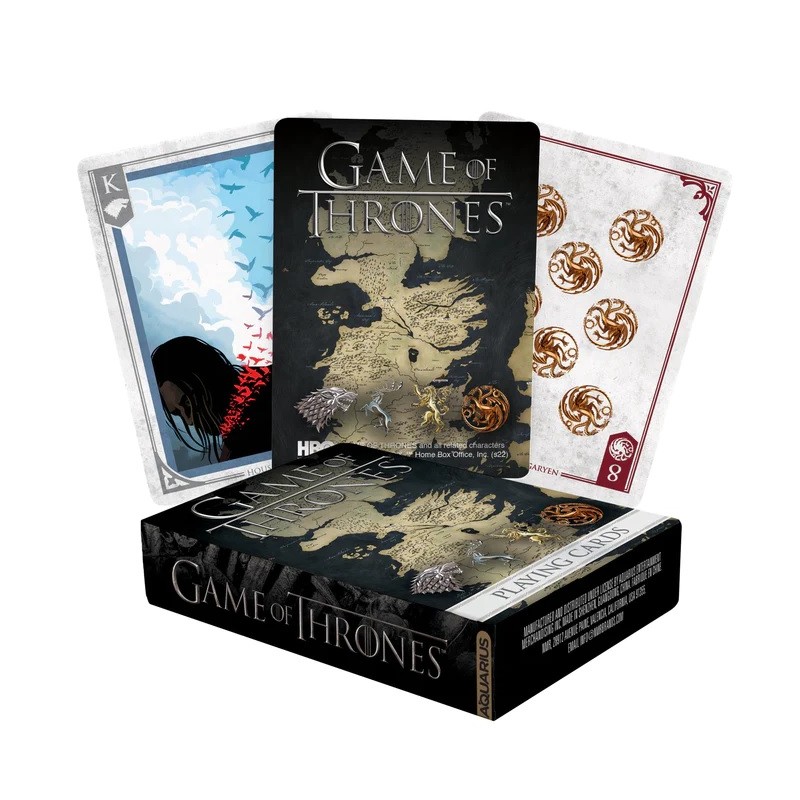 AQUARIUS ENT GAME OF THRONES POKER PLAYING CARDS