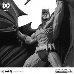 DC COLLECTIBLES BATMAN BLACK AND WHITE BY DENYS COWAN STATUE FIGURE