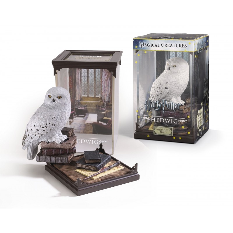 NOBLE COLLECTIONS HARRY POTTER MAGICAL CREATURES - HEDWIG STATUA