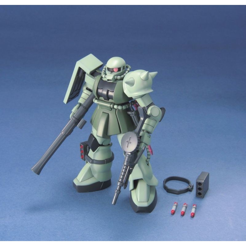 HIGH GRADE HGUC MS-06 ZAKU II MASS PRODUCTION TYPE 1/144 MODEL KIT BANDAI HIGH GRADE HGUC MS-06 ZAKU II MASS PRODUCTION TYPE 1/144 MODEL KIT BANDAI