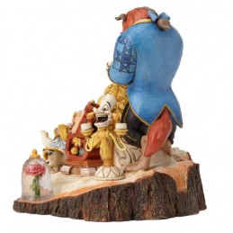 ENESCO BEAUTY AND THE BEAST DIORAMA STATUE FIGURE