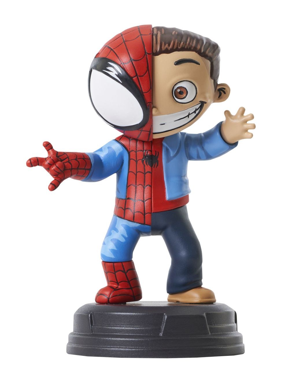 BUY MARVEL ANIMATED SPIDER-MAN PETER PARKER FIGURE STATUE DIAMOND S...