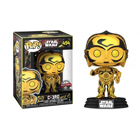 Funko Pop! Heroes Star Wars Retro C-3PO Limited Edition 454