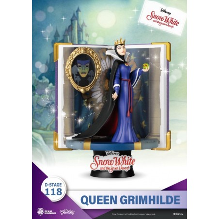 D-STAGE STORY BOOK SNOW WHITE AND THE SEVEN DWARFS QUEEN GRIMHILDE STATUE FIGURE DIORAMA