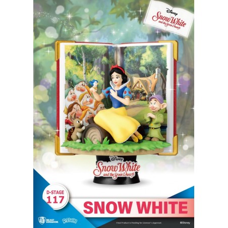 D-STAGE STORY BOOK SNOW WHITE AND THE SEVEN DWARFS STATUE FIGURE DIORAMA