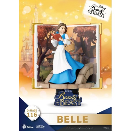 D-STAGE STORY BOOK BEAUTY AND THE BEAST BELLE STATUE FIGURE DIORAMA