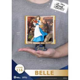 BEAST KINGDOM D-STAGE STORY BOOK BEAUTY AND THE BEAST BELLE STATUE FIGURE DIORAMA