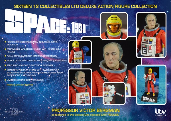 BUY SPACE SPAZIO 1999 PROFESSOR VICTOR BERGMAN ACTION FIGURE SIXTEE...