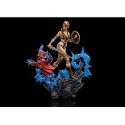 IRON STUDIOS MASTERS OF THE UNIVERSE TEELA AND ORKO ART SCALE 1/10 DELUXE STATUE FIGURE