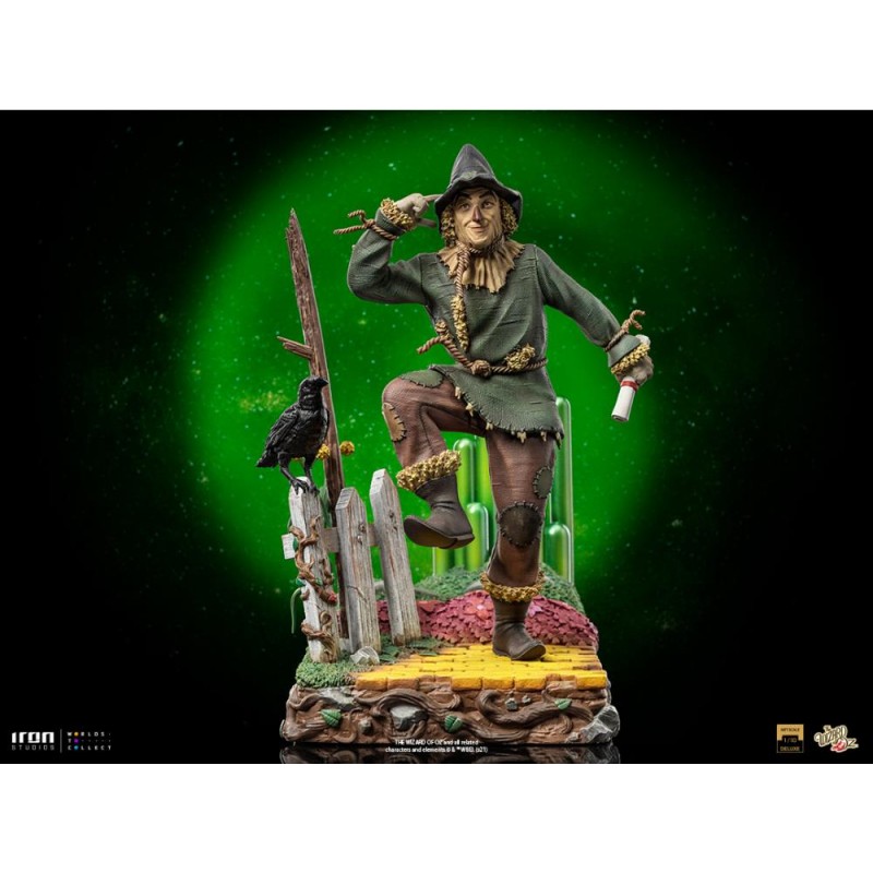 IRON STUDIOS THE WIZARD OF OZ SCARECROW DELUXE 1/10 ART SCALE STATUE FIGURE