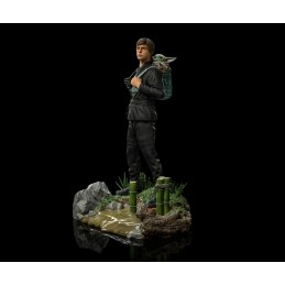 IRON STUDIOS STAR WARS LUKE SKYWALKER AND GROGU BDS ART SCALE 1/10 STATUE FIGURE