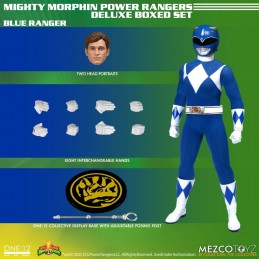 MEZCO TOYS POWER RANGERS ONE:12 COLLECTIVE DELUXE BOXED SET ACTION FIGURE