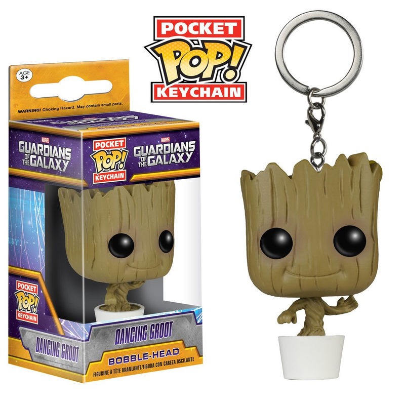 GUARDIANS OF THE GALAXY POCKET POP! DANCING GROOT KEYCHAIN PORTACHIAVI FUNKO GUARDIANS OF THE GALAXY POCKET POP! DANCING GROOT KEYCHAIN PORTACHIAVI FUNKO