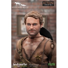 INFINITE STATUE TERENCE HILL TRINITA' 30CM OLD AND RARE ACTION FIGURE