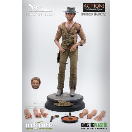 TERENCE HILL TRINITA' DELUXE EDITION 30CM OLD AND RARE ACTION FIGURE