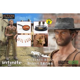 INFINITE STATUE TERENCE HILL TRINITA' DELUXE EDITION 30CM OLD AND RARE ACTION FIGURE