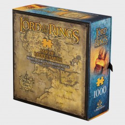 NOBLE COLLECTIONS LORD OF THE RINGS 1000 PCS JIGSAW PUZZLE 59X59CM
