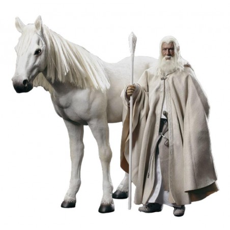 THE LORD OF THE RINGS GANDALF THE WHITE 30CM ACTION FIGURE