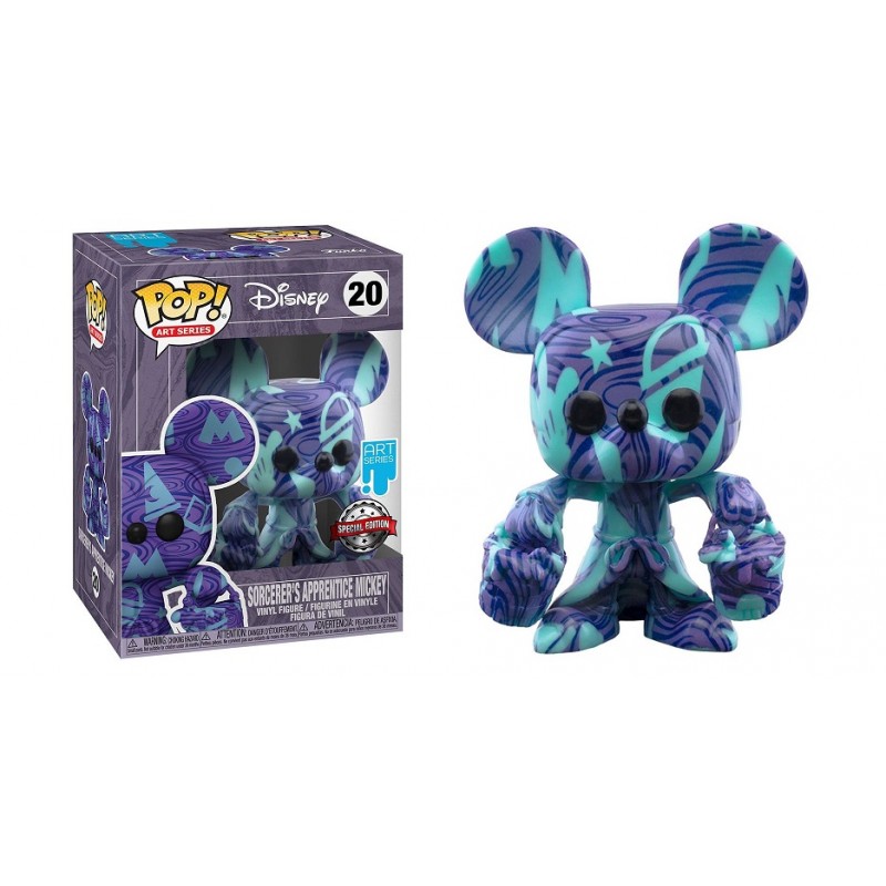 BUY FUNKO POP! ART SERIES SORCERER'S APPRENTICE MICKEY BOBBLE HEAD ...