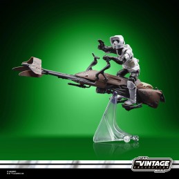 HASBRO STAR WARS VINTAGE COLLECTION SPEEDER BIKE AND SCOUT TROOPER ACTION FIGURE