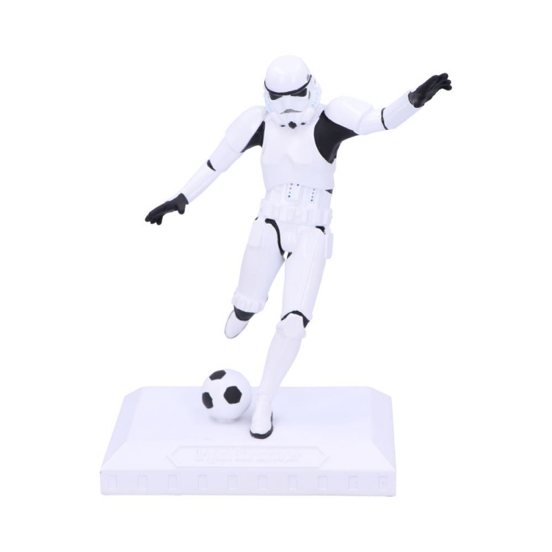 NEMESIS NOW STAR WARS STORMTROOPER BACK OF THE NET FOOTBALLER STATUE FIGURE