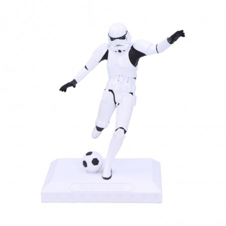 STAR WARS STORMTROOPER BACK OF THE NET FOOTBALLER STATUE FIGURE