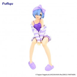 FURYU RE:ZERO REM ROOMWEAR PURPLE NOODLE STOPPER FIGURE STATUE