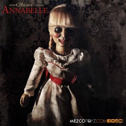 NOBLE COLLECTIONS THE CONJURING ANNABELLE SCALED PROP REPLICA DOLL 45CM ACTION FIGURE