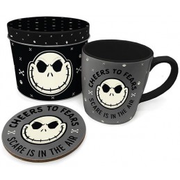 THE NIGHTMARE BEFORE CHRISTMAS CHEERS AND FEARS GIFT BOX - TAZZA E SOTTOBICCHIERE PYRAMID INTERNATIONAL