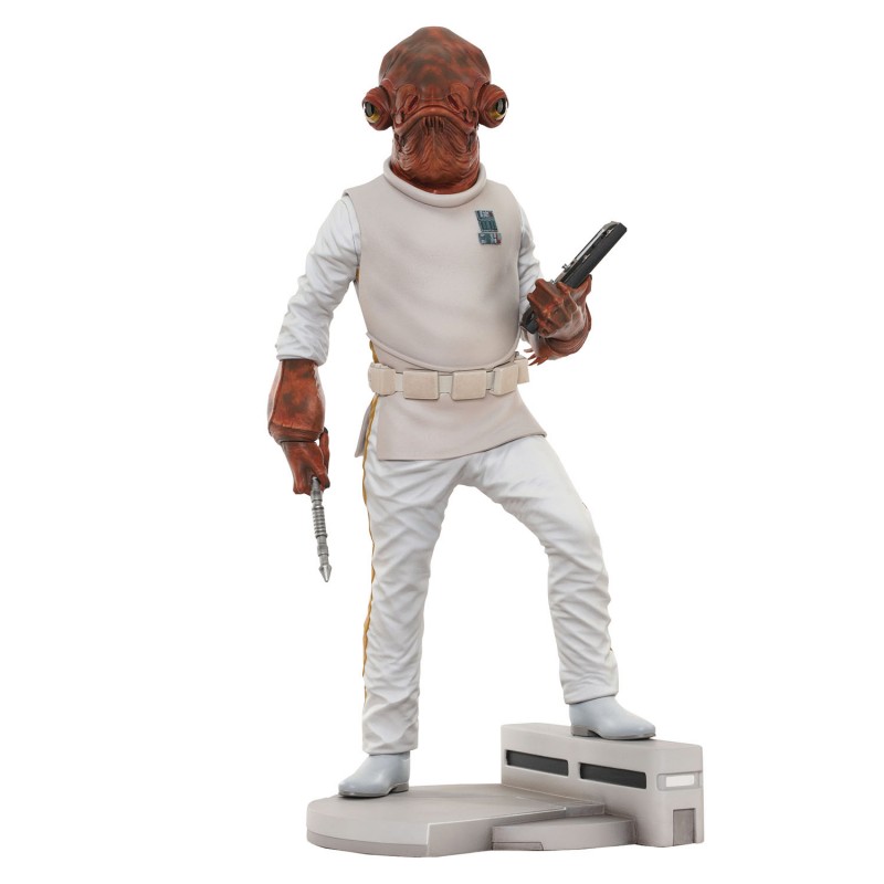 STAR WARS MILESTONES ADMIRAL ACKBAR 30CM STATUA FIGURE DIAMOND SELECT