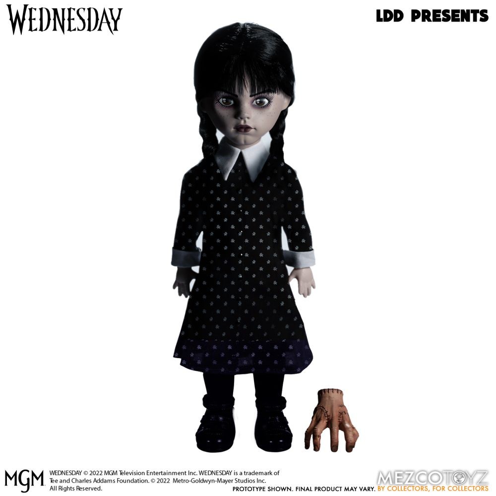 KIDROBOT WEDNESDAY MERCOLEDI ADDAMS PELUCHES FIGURE