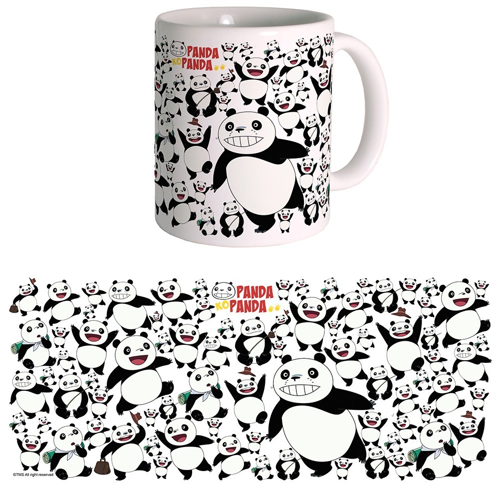 SEMIC PANDA KOPANDA PAPANDA TAZZA IN CERAMICA