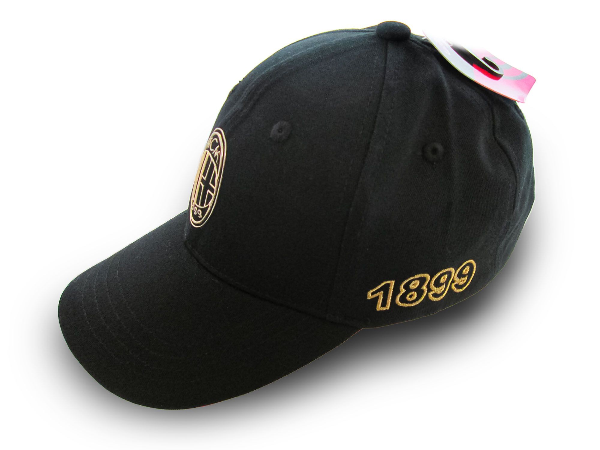 A.C. Milan Cap King Con - Offizielle Sommermütze Mit Logo, Verstellbar