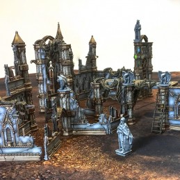 RAMPART SCENARIES ETERNAL CATHEDRAL CORE SET AMBIENTAZIONE SCENARIO ARCHON STUDIO