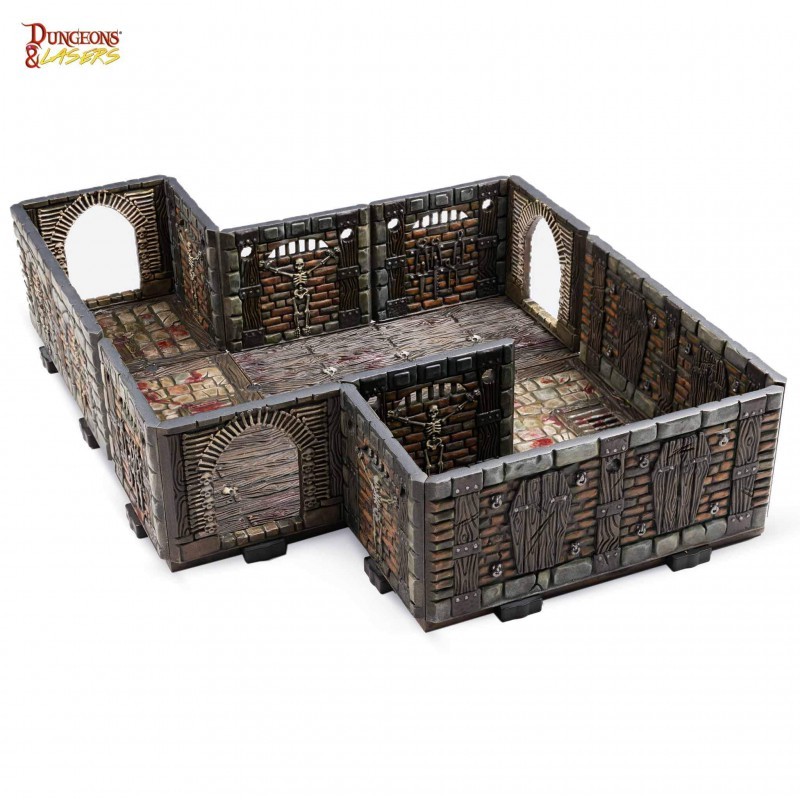 DUNGEONS AND LASERS TORTURE CHAMBERS AMBIENTAZIONE PER MINIATURES GAME ARCHON STUDIO