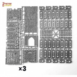 DUNGEONS AND LASERS TORTURE CHAMBERS AMBIENTAZIONE PER MINIATURES GAME ARCHON STUDIO