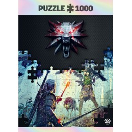 GOOD LOOT PUZZLE THE WITCHER 3 LESHEN 1000 PIECES PUZZLE 48X68CM GIFT BOX