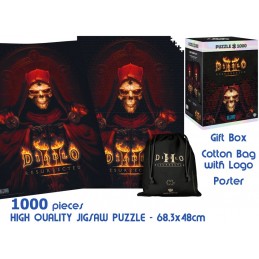 GOOD LOOT PUZZLE DIABLO II RESURRECTED 1000 PIECES PUZZLE 48X68CM GIFT BOX